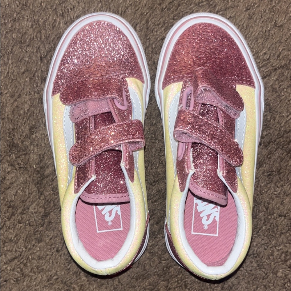 Girls Glitter Vans